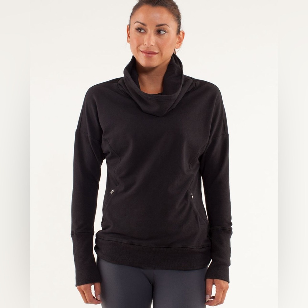 LULULEMON BLACK REST DAY PULLOVER - Picture 3 of 16